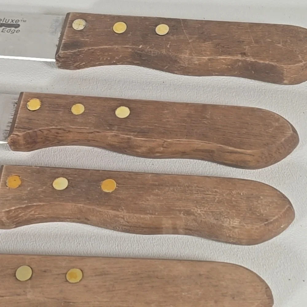Chef Deluxe Miracle Edge Steak Knife Set Of 6‎